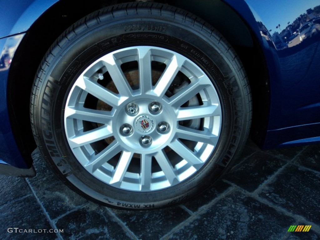 2012 CTS 3.0 Sedan - Opulent Blue Metallic / Light Titanium/Ebony photo #23