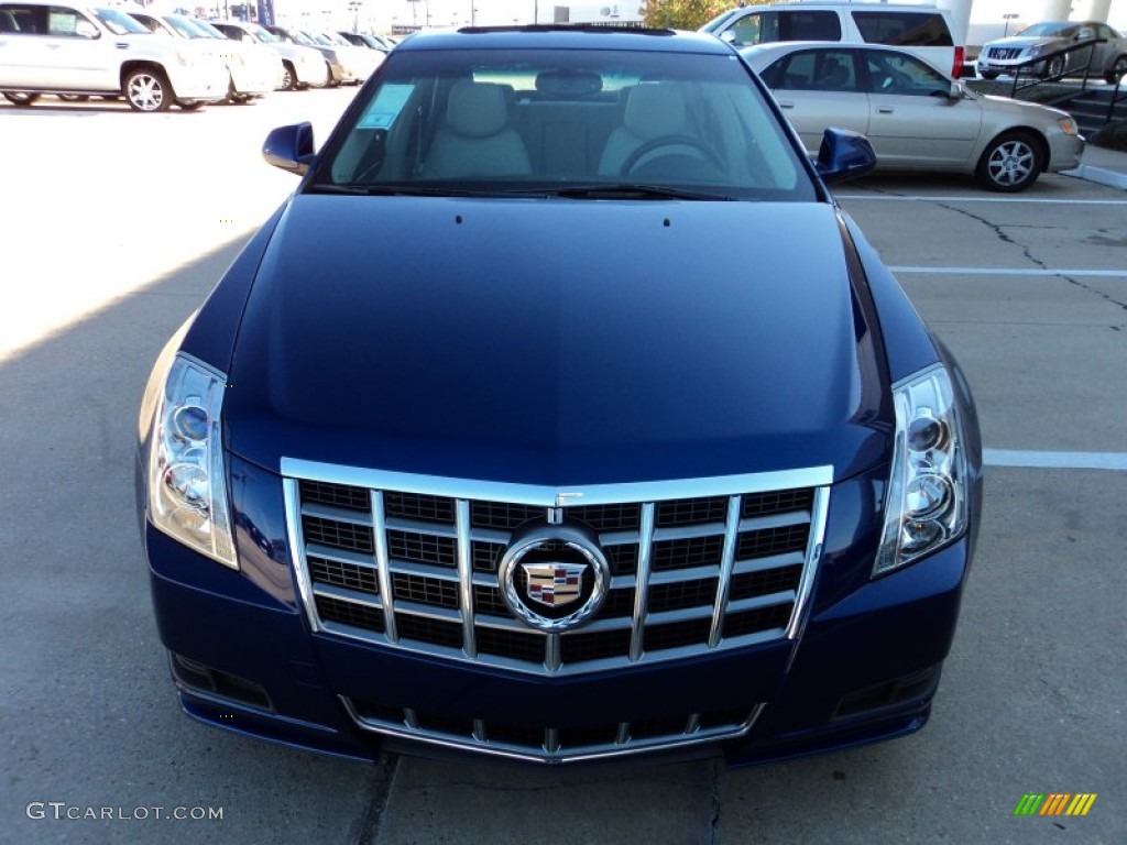 Opulent Blue Metallic 2012 Cadillac CTS 3.0 Sedan Exterior Photo #56616893