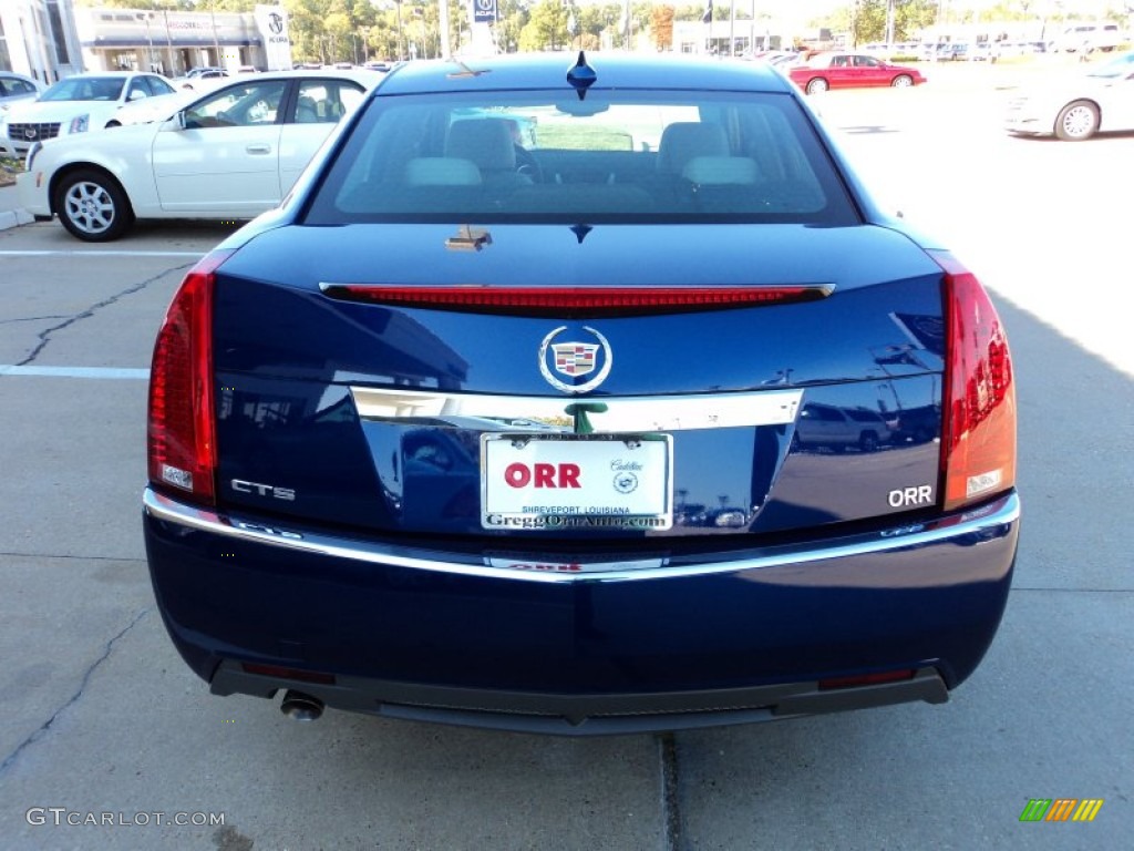 2012 CTS 3.0 Sedan - Opulent Blue Metallic / Light Titanium/Ebony photo #6