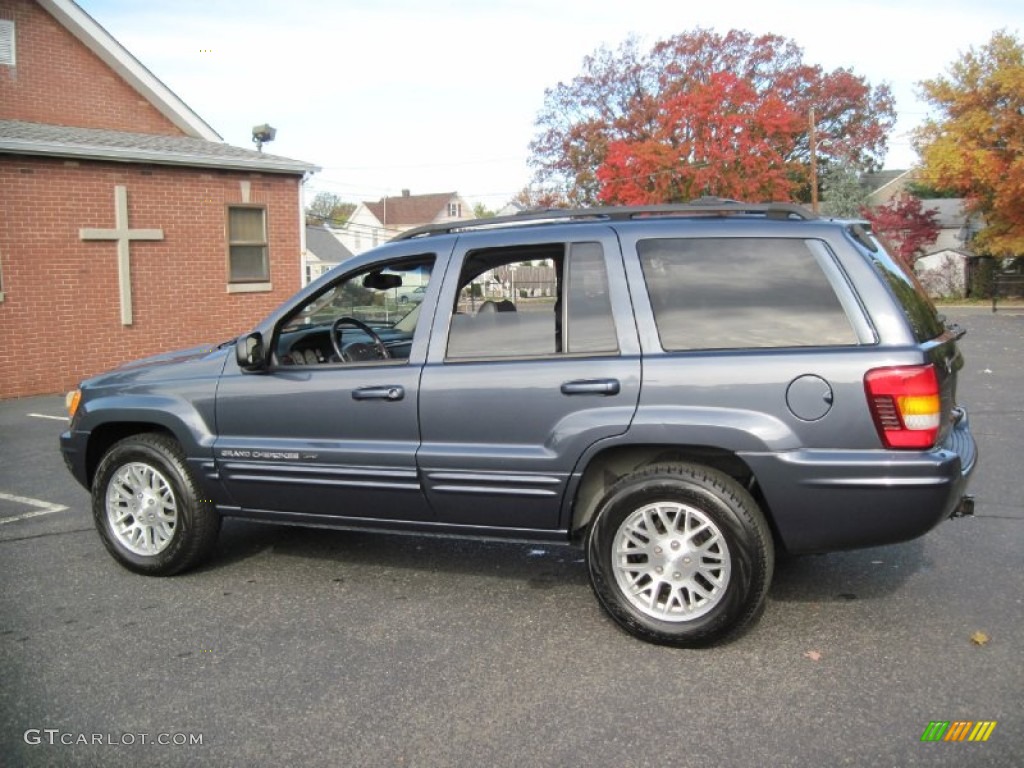 2003 Grand Cherokee Limited 4x4 - Steel Blue Pearlcoat / Dark Slate Gray photo #4