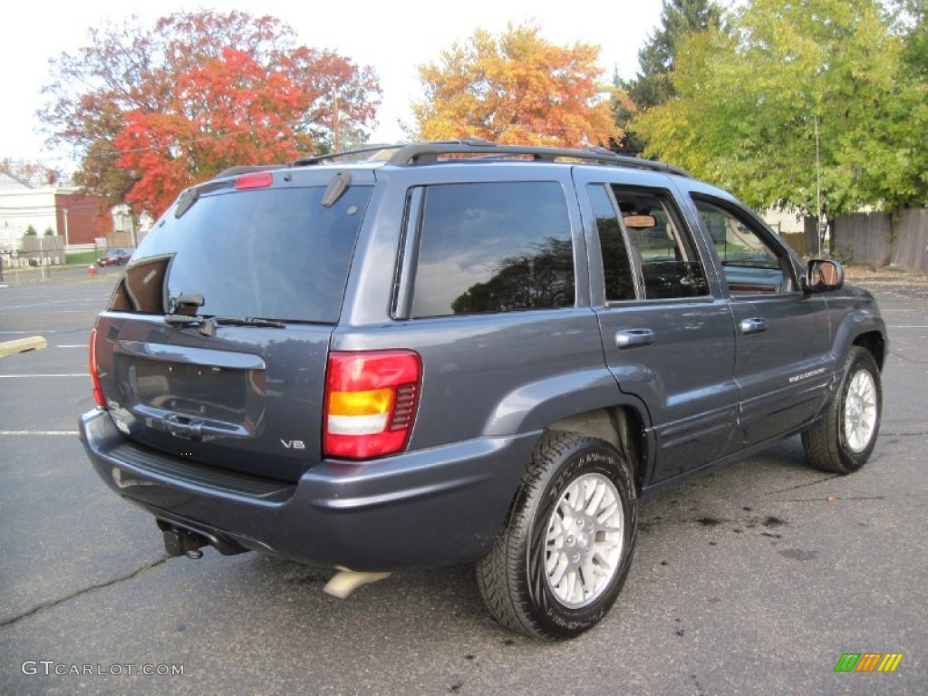 2003 Grand Cherokee Limited 4x4 - Steel Blue Pearlcoat / Dark Slate Gray photo #7