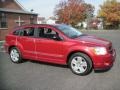 2007 Inferno Red Crystal Pearl Dodge Caliber R/T AWD  photo #10