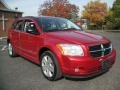 2007 Inferno Red Crystal Pearl Dodge Caliber R/T AWD  photo #11