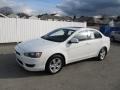 2008 Wicked White Mitsubishi Lancer ES  photo #1