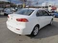 2008 Wicked White Mitsubishi Lancer ES  photo #7