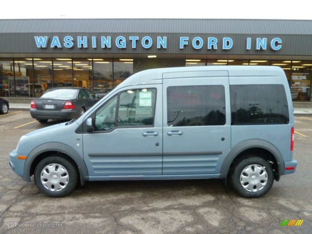 Winter Blue Metallic Ford Transit Connect