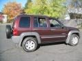 2004 Deep Molten Red Pearl Jeep Liberty Sport 4x4  photo #8