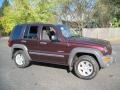 2004 Deep Molten Red Pearl Jeep Liberty Sport 4x4  photo #10