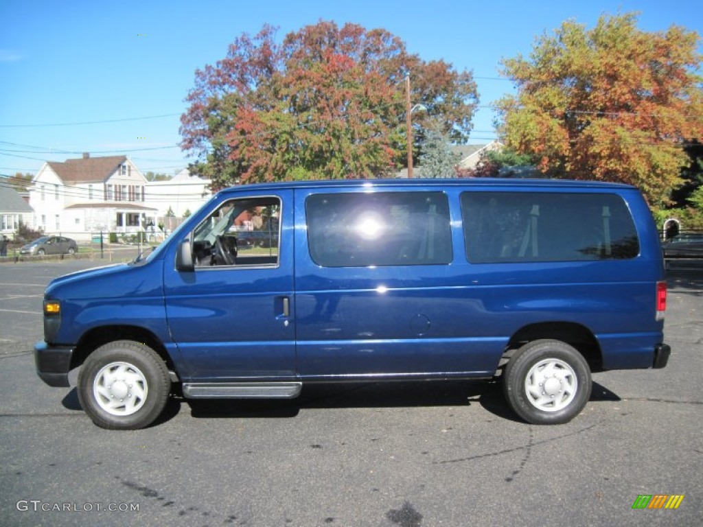 Dark Blue Pearl Ford E Series Van