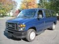 2009 Dark Blue Pearl Ford E Series Van E350 Super Duty XLT Passenger  photo #2