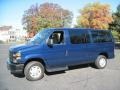 2009 Dark Blue Pearl Ford E Series Van E350 Super Duty XLT Passenger  photo #3