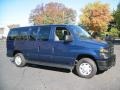 2009 Dark Blue Pearl Ford E Series Van E350 Super Duty XLT Passenger  photo #10