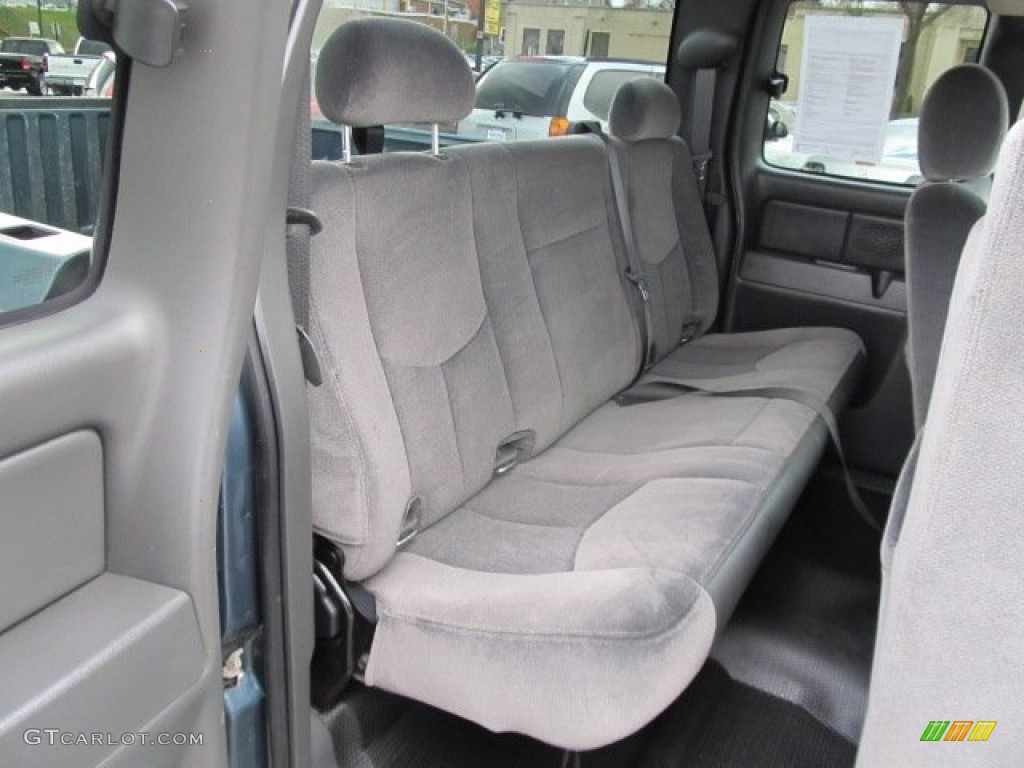 2006 Sierra 1500 SLE Extended Cab 4x4 - Stealth Gray Metallic / Dark Pewter photo #12