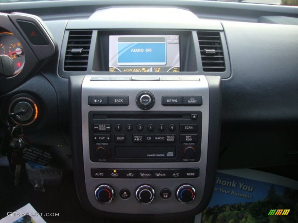 2007 Murano SL AWD - Super Black / Charcoal photo #17