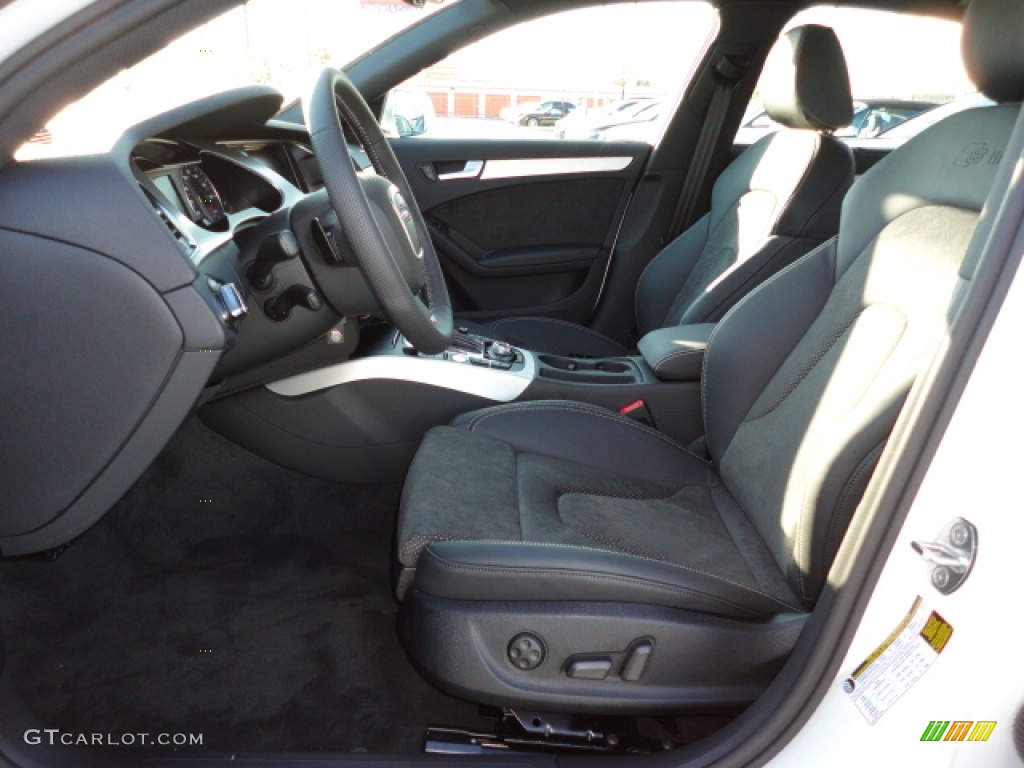 Black Interior 2012 Audi A4 2.0T quattro Sedan Photo #56622839