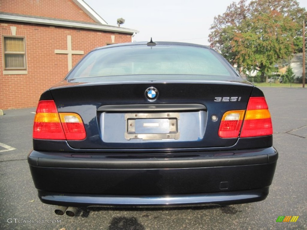 2005 3 Series 325i Sedan - Orient Blue Metallic / Sand photo #6