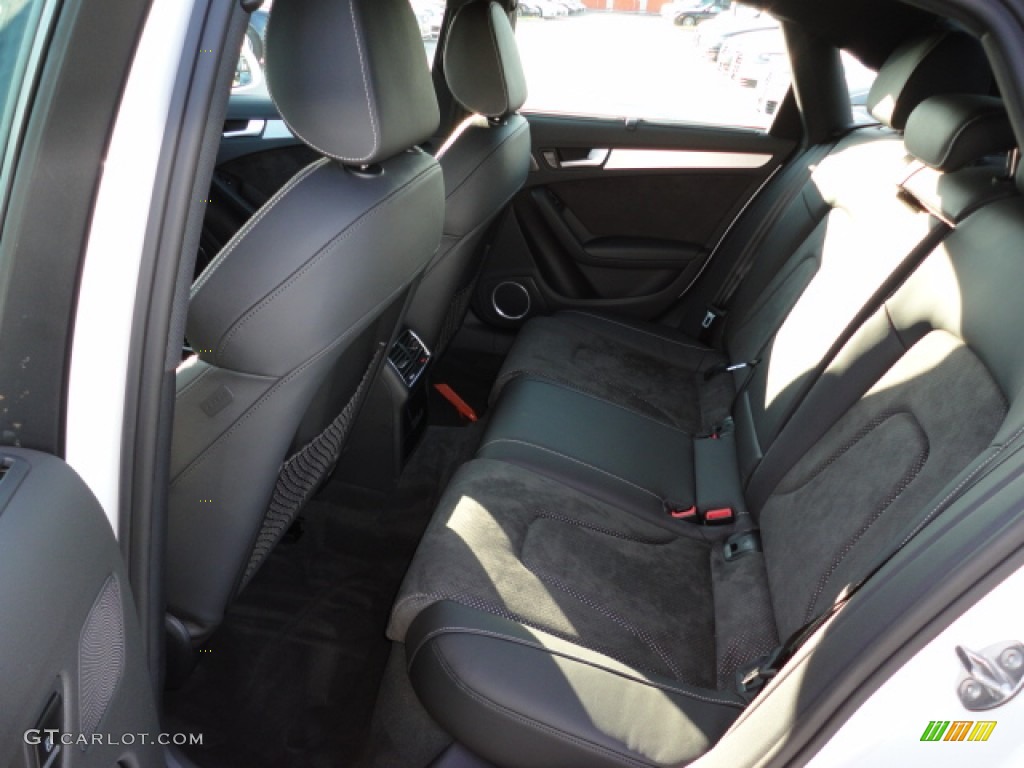 Black Interior 2012 Audi A4 2.0T quattro Sedan Photo #56622847