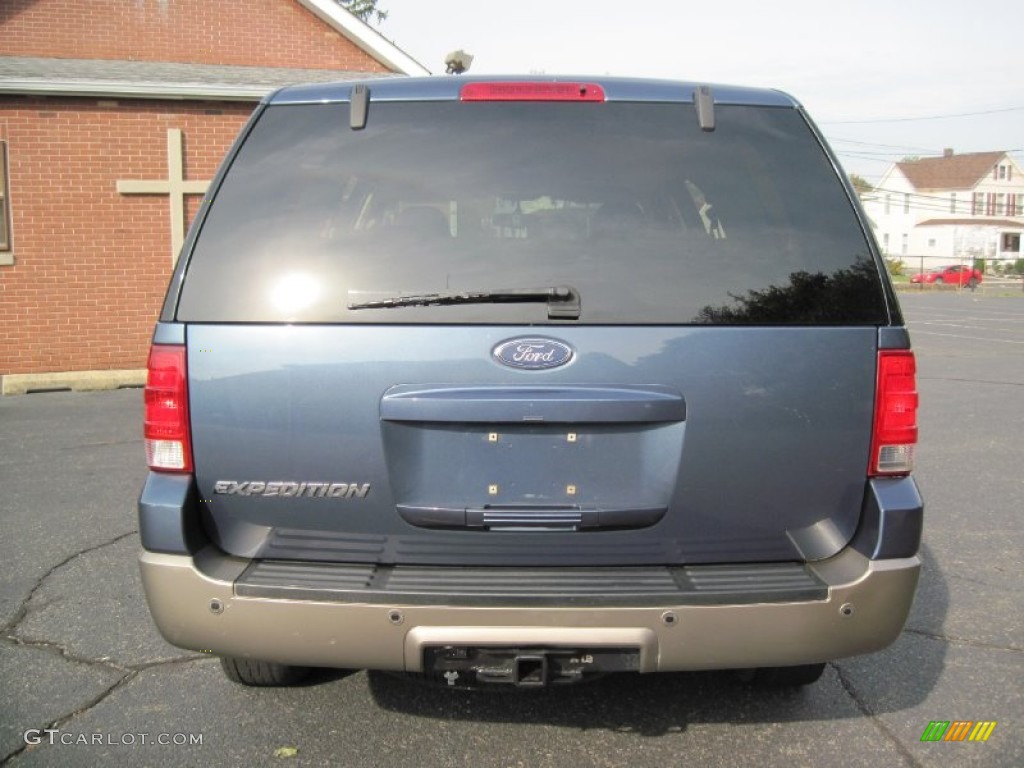 2003 Expedition Eddie Bauer 4x4 - Medium Wedgewood Blue Metallic / Medium Parchment photo #6