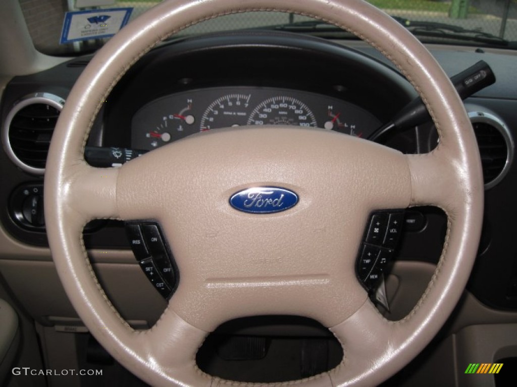 2003 Expedition Eddie Bauer 4x4 - Medium Wedgewood Blue Metallic / Medium Parchment photo #25