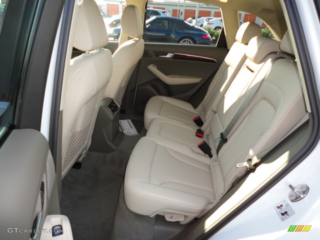 Cardamom Beige Interior 2012 Audi Q5 2.0 TFSI quattro Photo #56623616