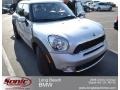 2011 Crystal Silver Mini Cooper S Countryman  photo #1