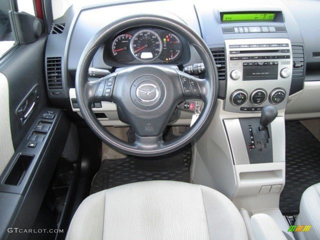 2008 MAZDA5 Sport - Copper Red / Sand photo #3