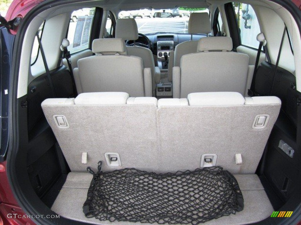 2008 MAZDA5 Sport - Copper Red / Sand photo #7