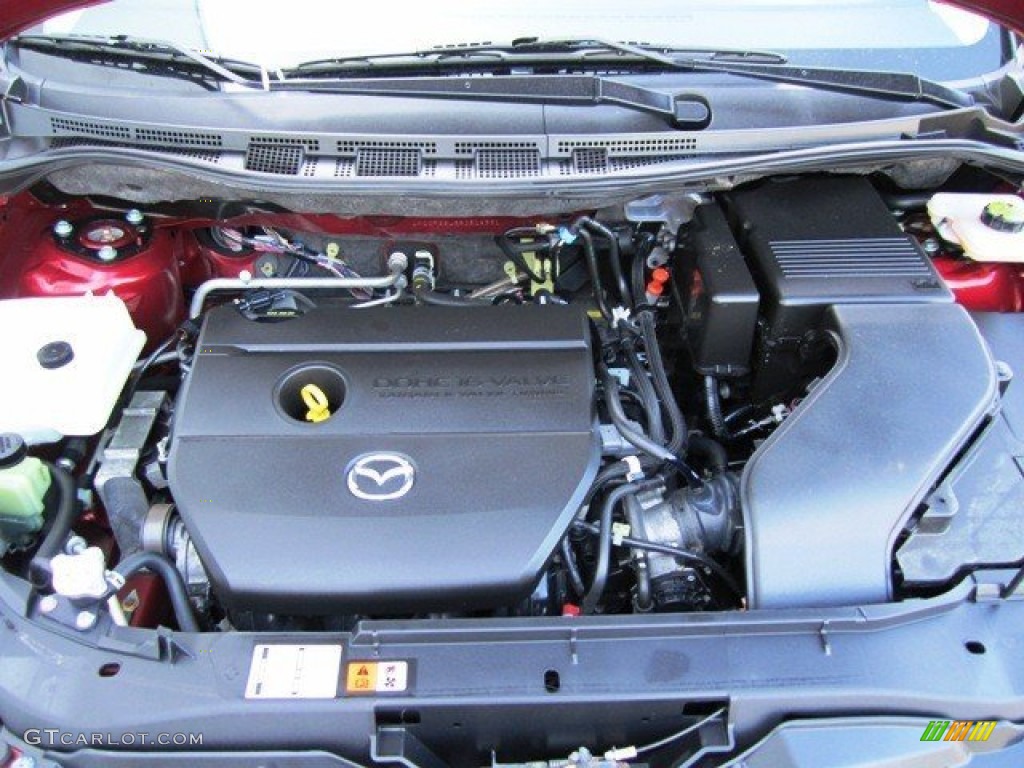 2008 MAZDA5 Sport - Copper Red / Sand photo #23