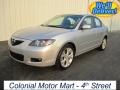 Sunlight Silver Metallic 2008 Mazda MAZDA3 i Touring Sedan