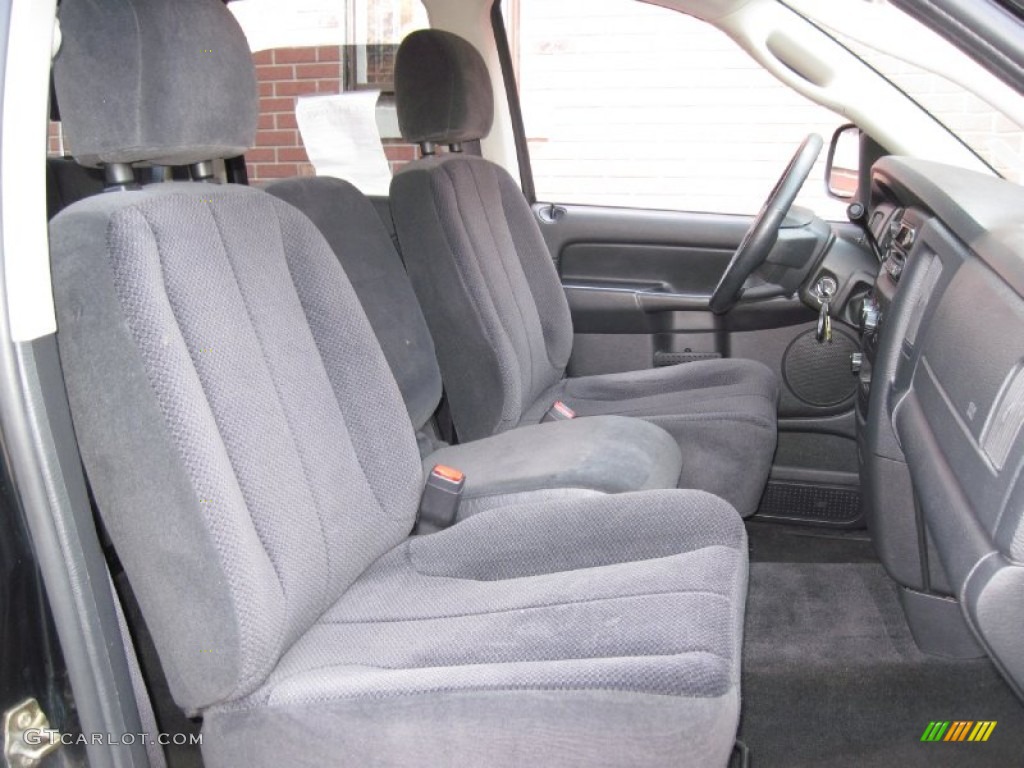 2004 Ram 1500 SLT Sport Quad Cab 4x4 - Black / Dark Slate Gray photo #14