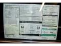 2012 BMW 7 Series 750Li Sedan Window Sticker