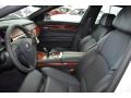 Black Interior Photo for 2012 BMW 7 Series #56625055