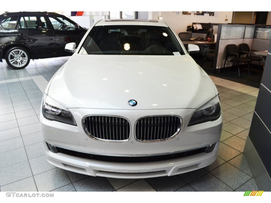 Mineral White Metallic 2012 BMW 7 Series Alpina B7 LWB Exterior Photo #56625073