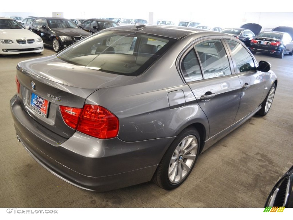 2011 3 Series 328i Sedan - Space Gray Metallic / Black Dakota Leather photo #3