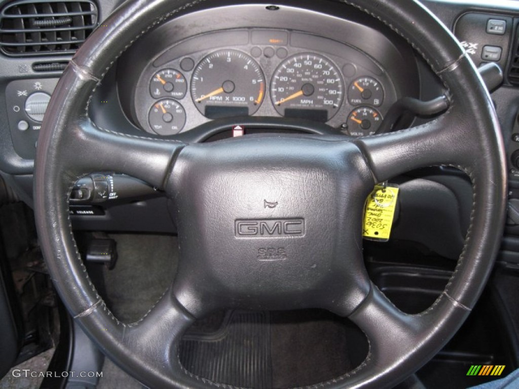 2002 Sonoma SLS Crew Cab 4x4 - Onyx Black / Graphite photo #21