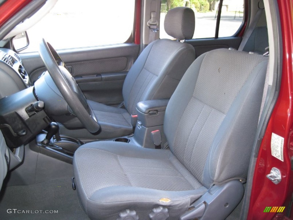 2004 Xterra XE 4x4 - Thermal Red Metallic / Charcoal photo #13