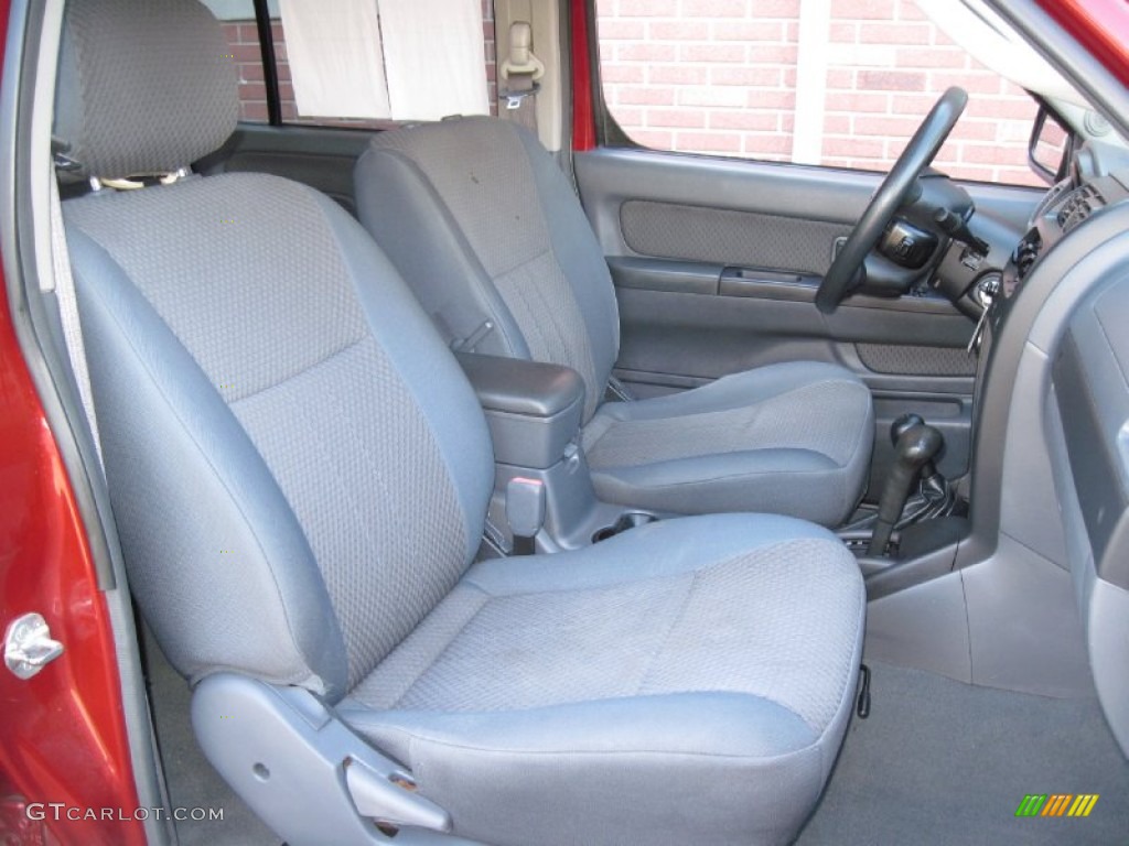 2004 Xterra XE 4x4 - Thermal Red Metallic / Charcoal photo #14