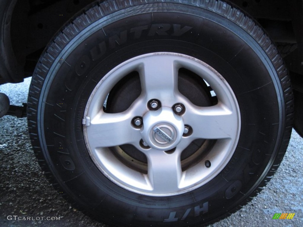 2004 Xterra XE 4x4 - Thermal Red Metallic / Charcoal photo #28