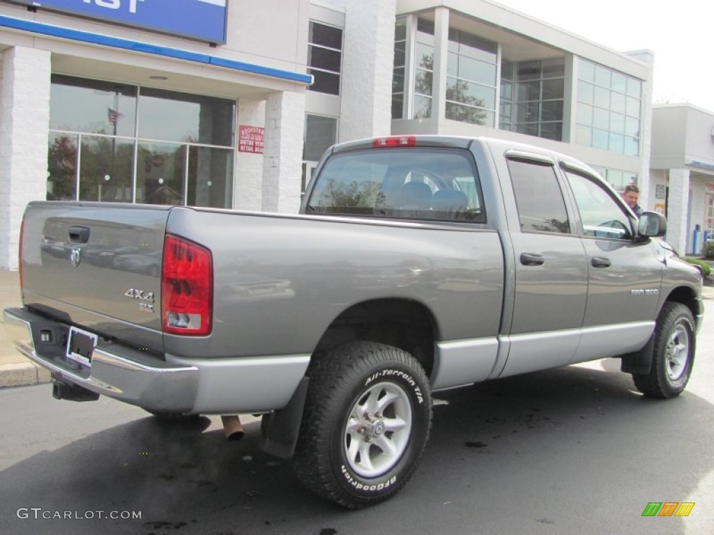 2005 Ram 1500 SLT Quad Cab 4x4 - Mineral Gray Metallic / Dark Slate Gray photo #13