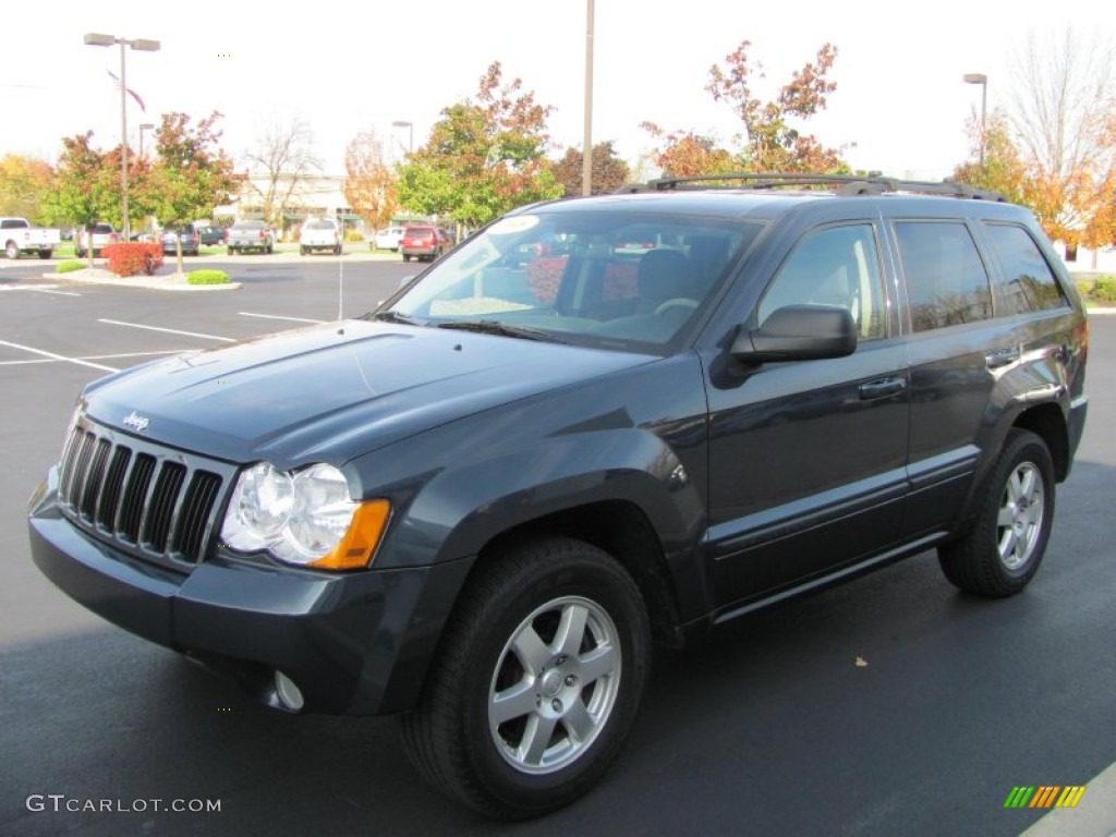 2008 Grand Cherokee Laredo 4x4 - Steel Blue Metallic / Dark Slate Gray photo #1