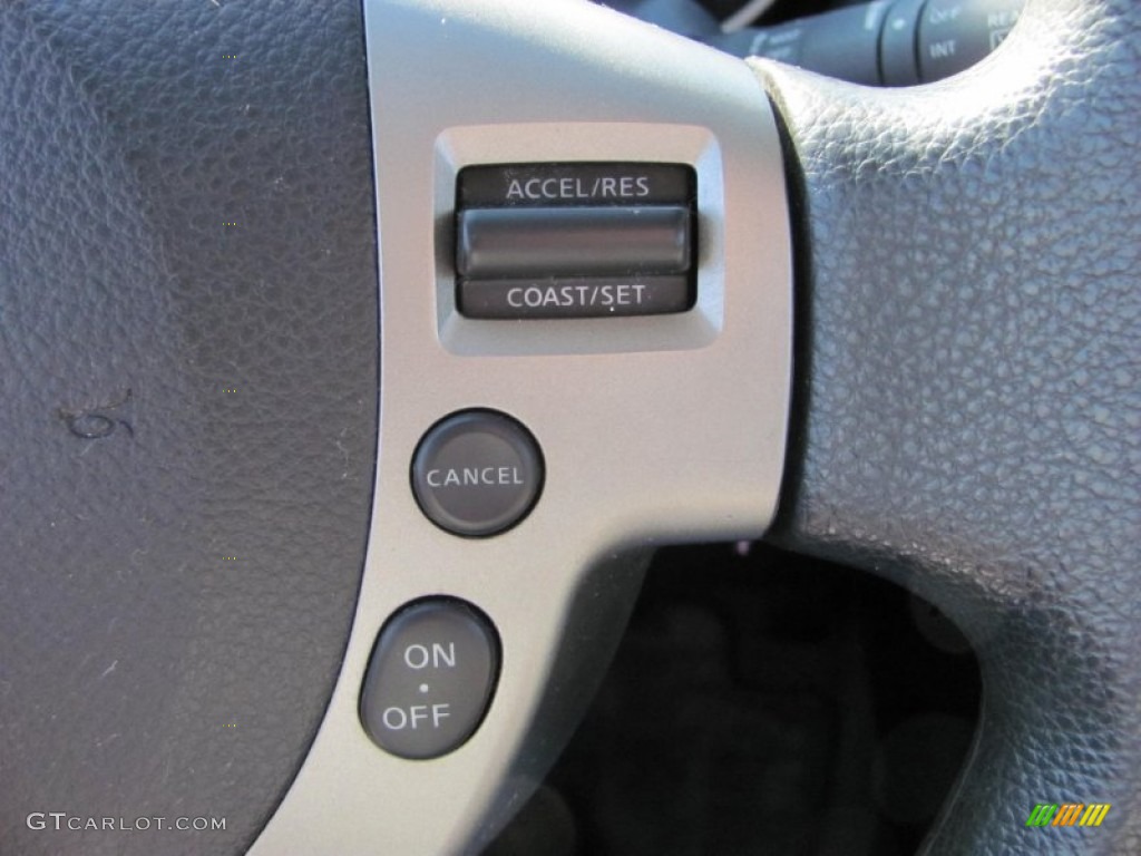 2008 Rogue S AWD - Indigo Blue Metallic / Gray photo #6