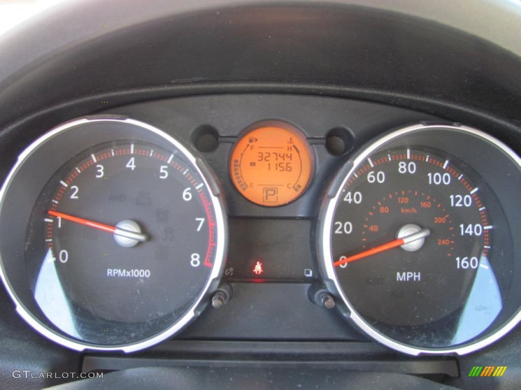 2008 Rogue S AWD - Indigo Blue Metallic / Gray photo #7
