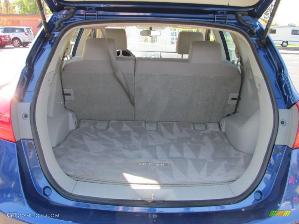 2008 Rogue S AWD - Indigo Blue Metallic / Gray photo #11