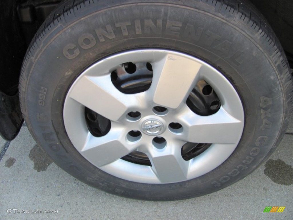 2008 Rogue S AWD - Indigo Blue Metallic / Gray photo #14