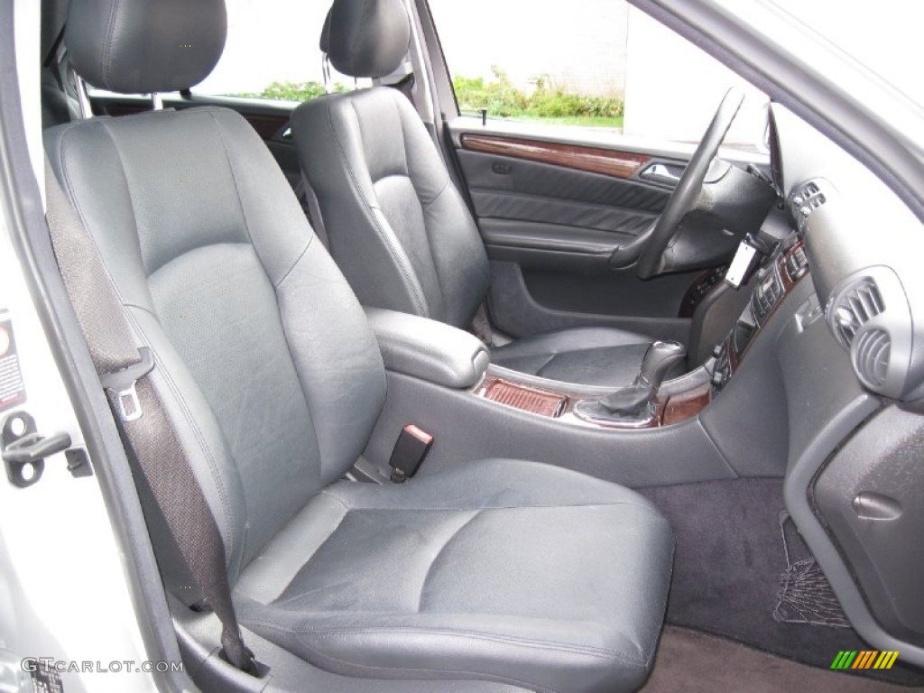 2001 C 320 Sedan - Brilliant Silver Metallic / Charcoal Black photo #14