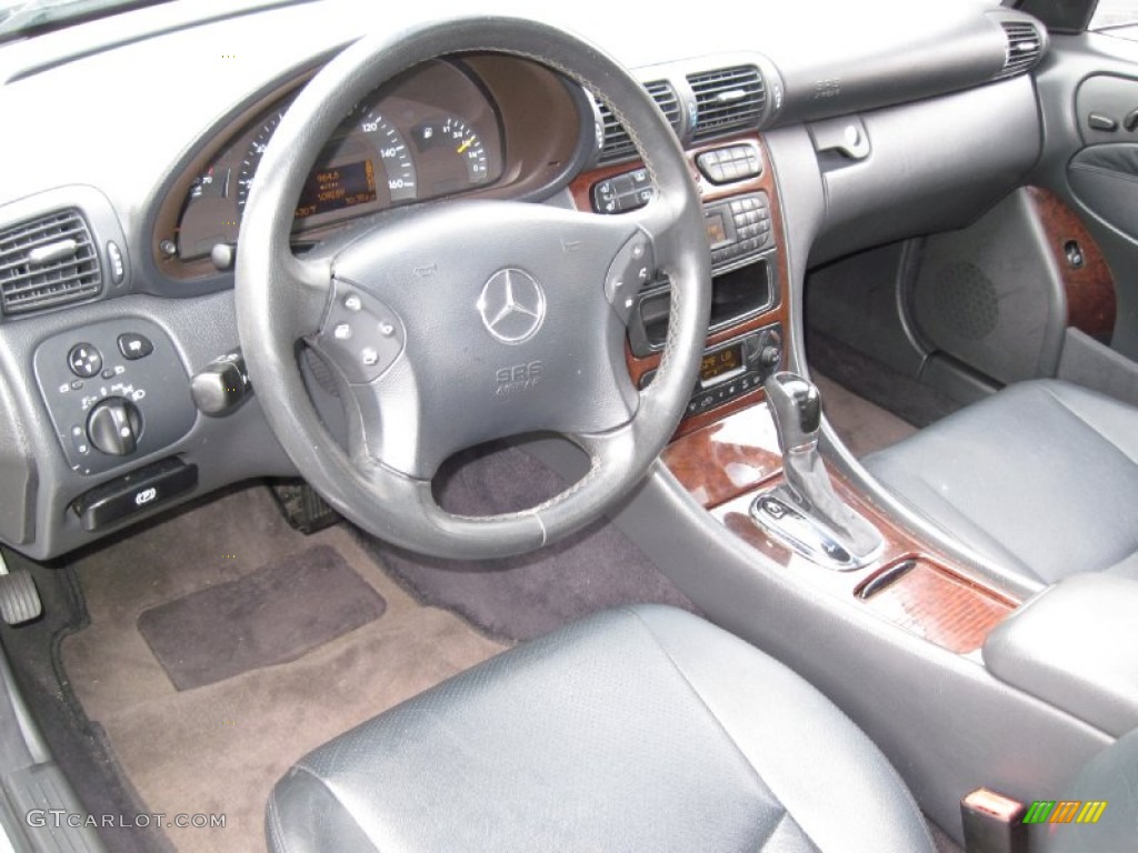 2001 C 320 Sedan - Brilliant Silver Metallic / Charcoal Black photo #15