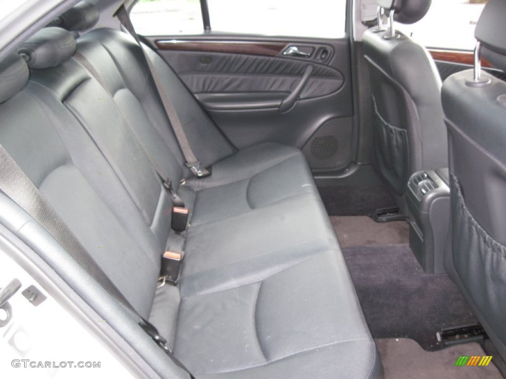2001 C 320 Sedan - Brilliant Silver Metallic / Charcoal Black photo #18