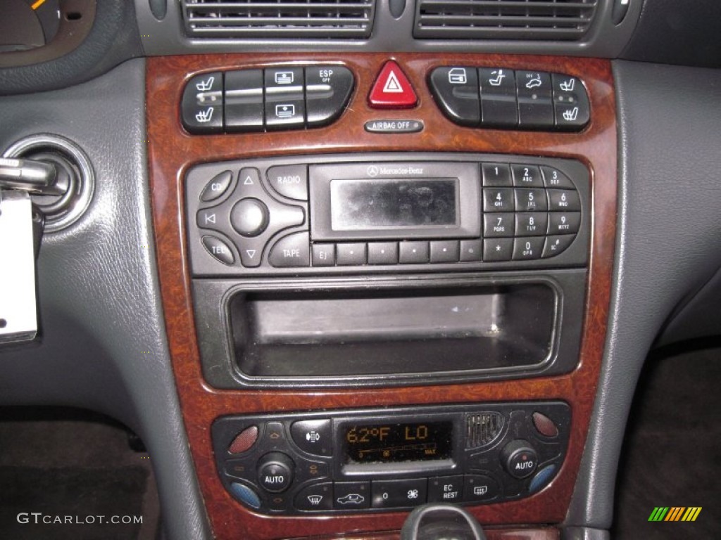 2001 C 320 Sedan - Brilliant Silver Metallic / Charcoal Black photo #21