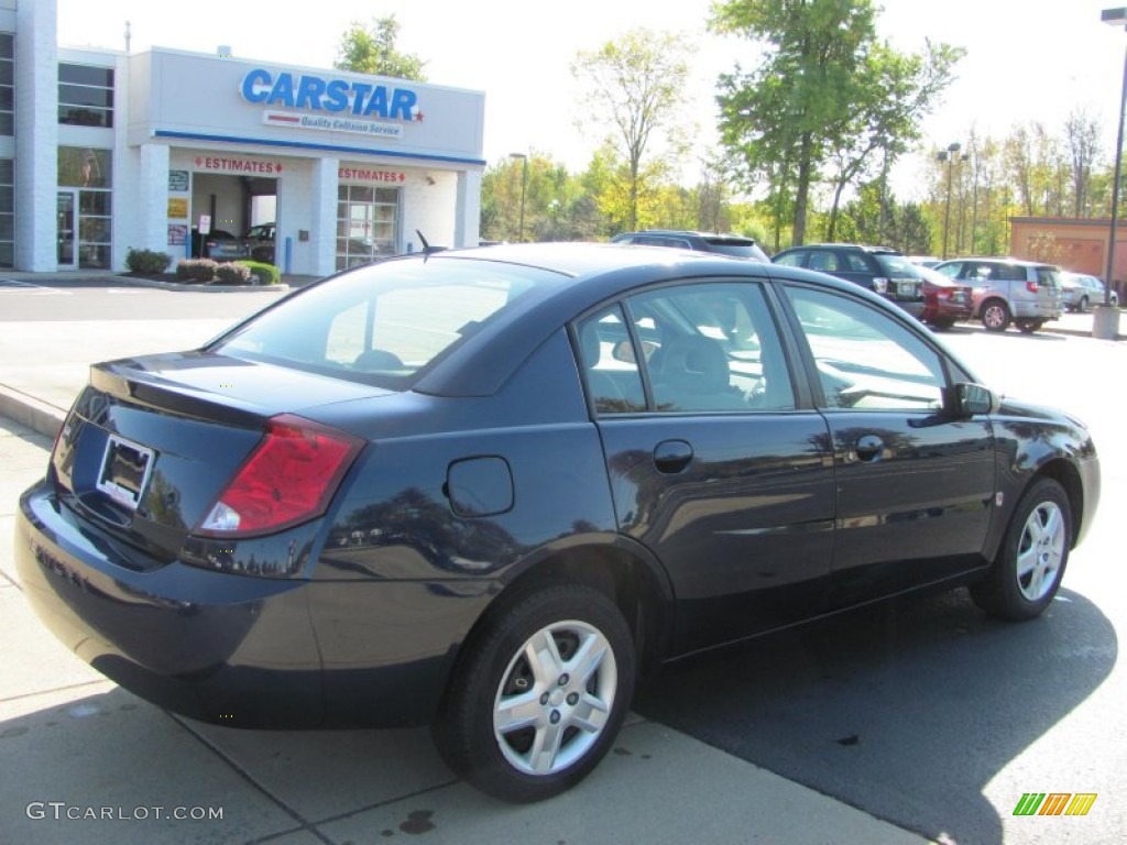 2007 ION 2 Sedan - Deep Blue / Gray photo #13