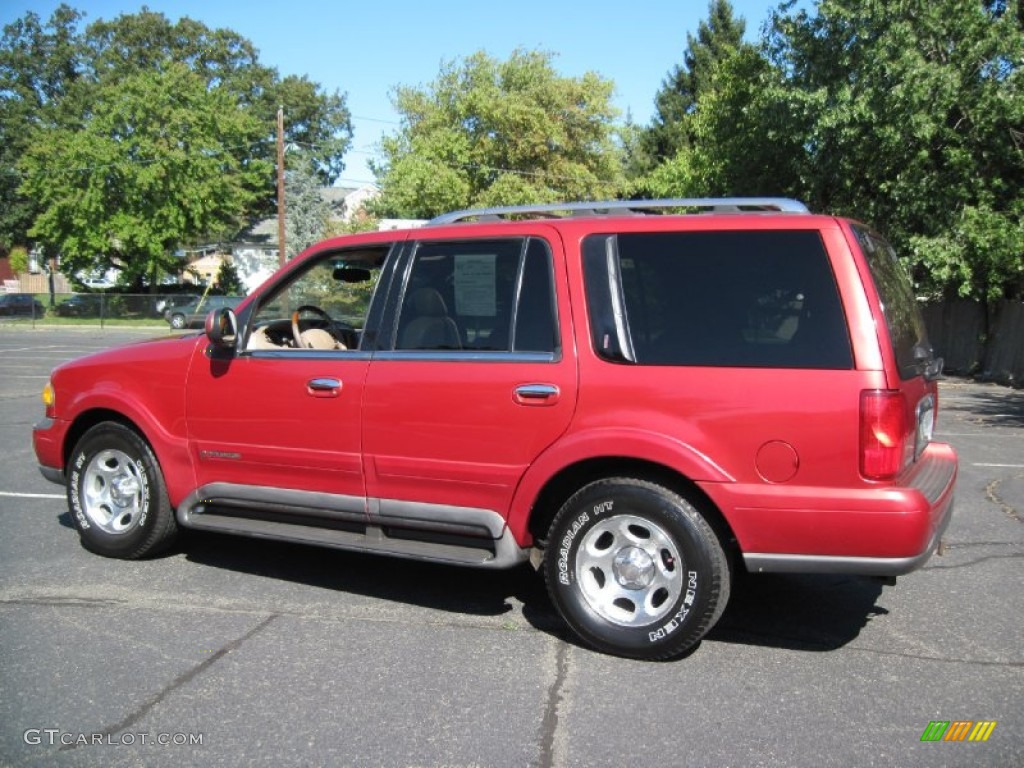 1998 Navigator 4x4 - Laser Red Metallic / Medium Graphite photo #4
